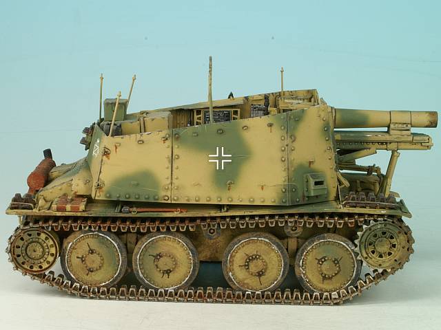 15 cm SIG auf GW 381 Bison Ausf. H