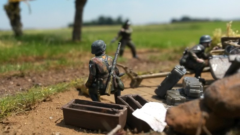 Extrem Detailreich: Die im Zvezda-Kit beinhalteten 1:72 Soldaten bestehen aus Hartplastik und lassen sich hervorragend bearbeiten.