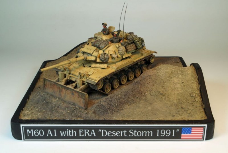 Der M60 des USMC während Desert Storm 1991
