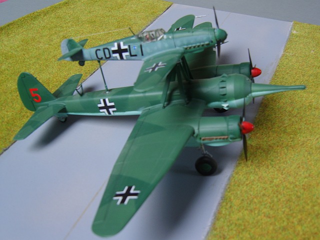 Mistel M1 Ju 88 A-4 und Bf 109 F-4