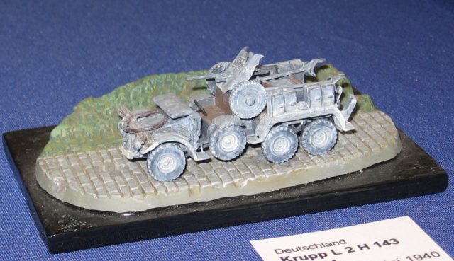 Krupp Protze Umbau auf Basis Matchbox 1:76