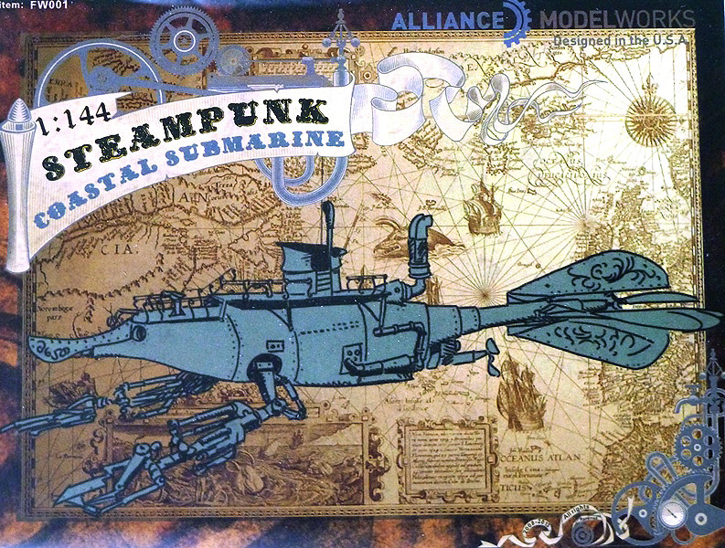 Steampunk Coastal Submarine