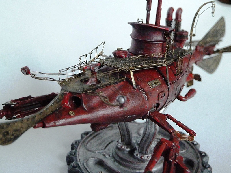 Steampunk Coastal Submarine