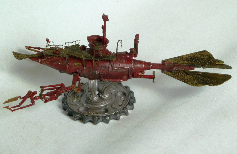 Steampunk Coastal Submarine