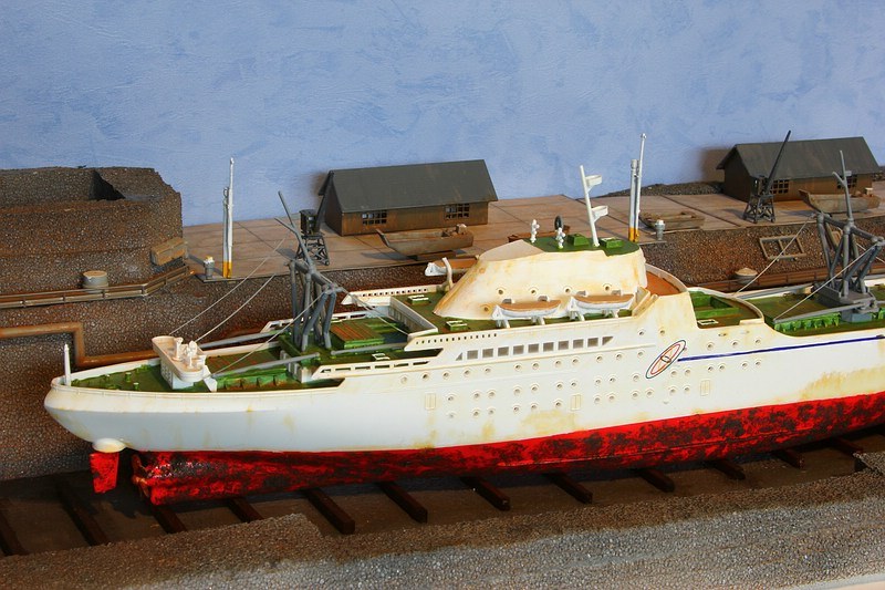 Sammlung Collection Schiffsmodell SS SAVANNAH aus Kunststoff und Holz #3 