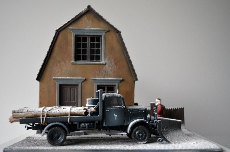 Mercedes-Benz L 3000 A Schneepflug