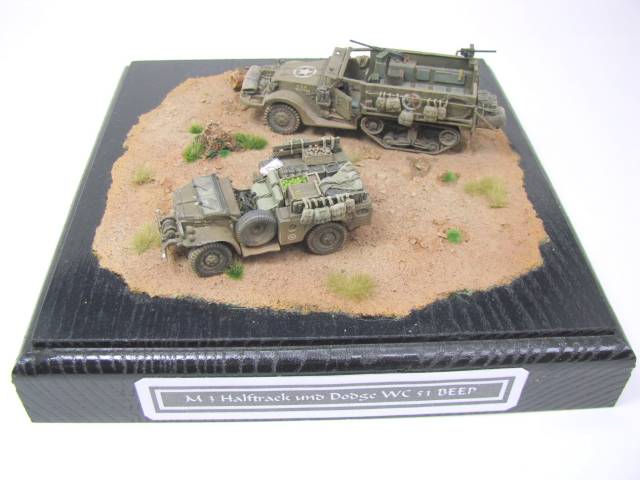 Dodge WC-51 und M3 Halftrack