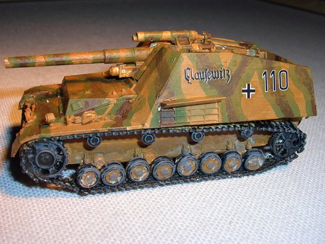 Panzerhaubitze Hummel Sd.Kfz. 165, späte Version