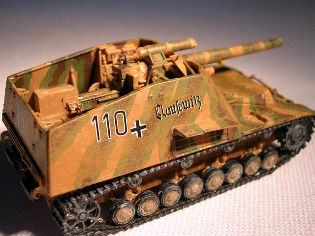 Panzerhaubitze Hummel Sd.Kfz. 165, späte Version