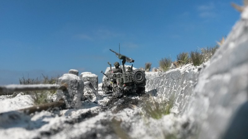 Durch den schmelzenden Schnee waren die Straßen im französisch-deutschen Grenzland extrem aufgeweicht.