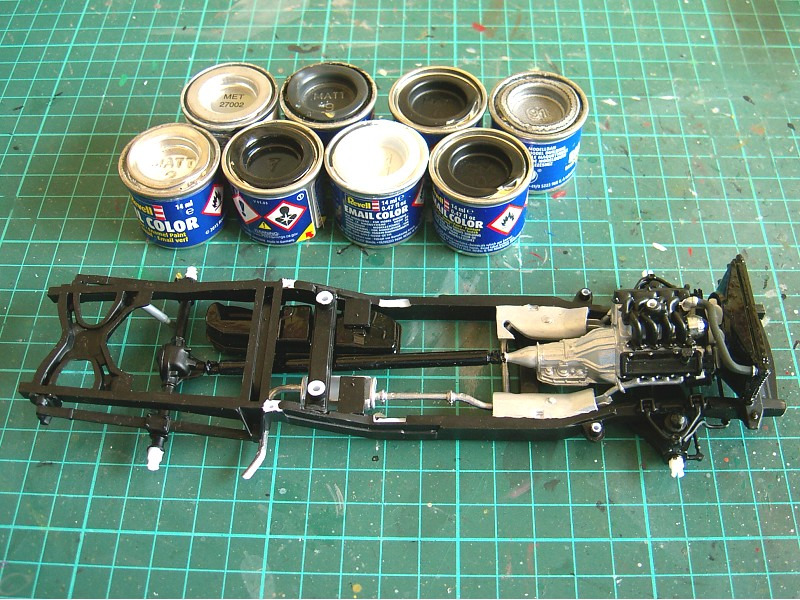 Fertiger Rahmen mit den verwendeten Farbtönen