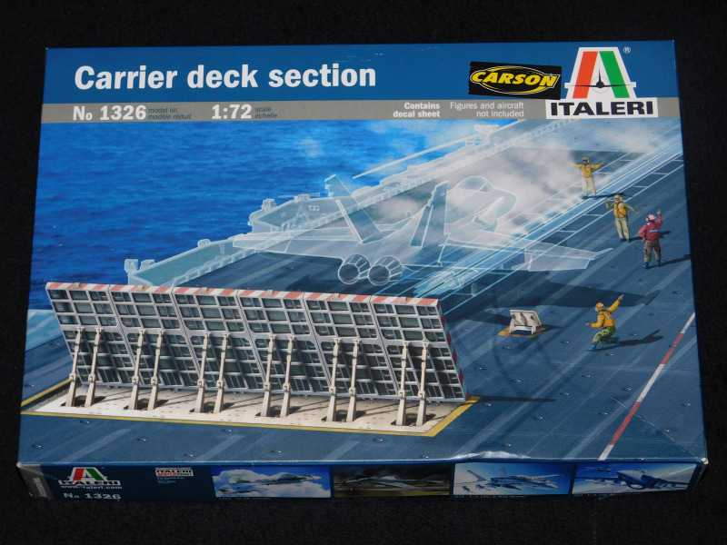 Italeri 1:72 Nr. 1326 Carrier deck section - boxart