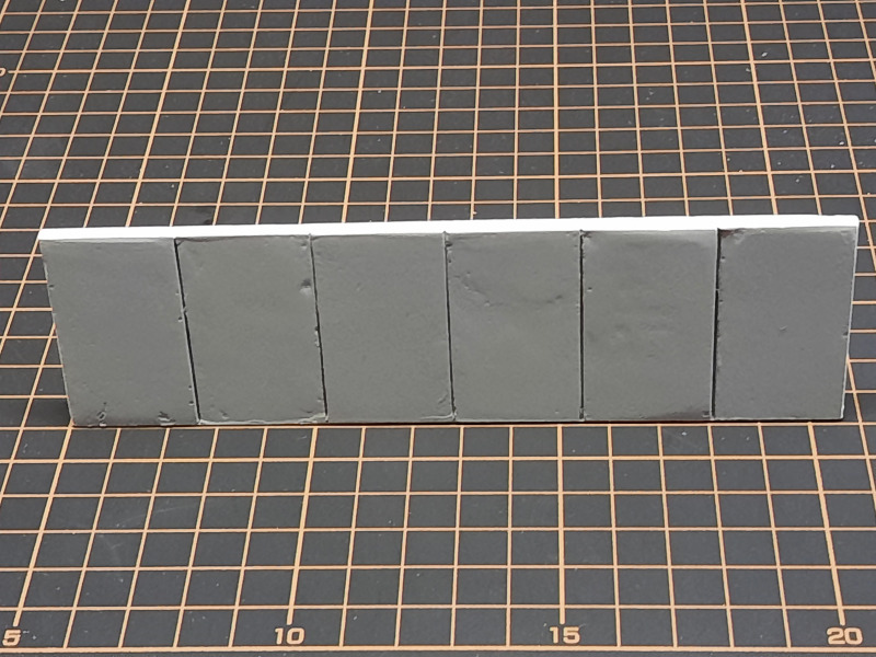 Lackierung des JBD in mittelgrau Revell 43 