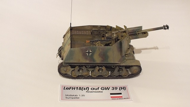 10,5 cm leFH 18/40 auf Geschützwagen 39 H (f)