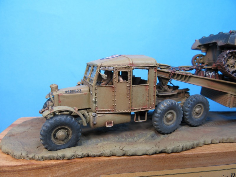 Scammel Tank Transporter mit M4A1 Sherman