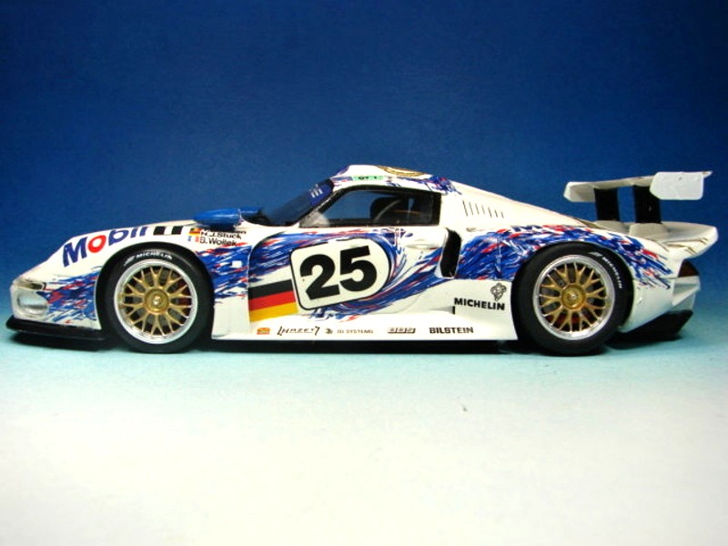 1996 Porsche 911 GT1, Tamiya 1:24 von Thomas Lutz