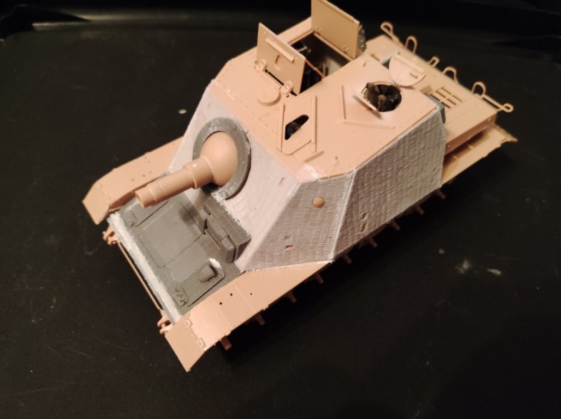Sturmpanzer IV Brummbär früh, HobbyBoss 1:35 von Andy Hartung
