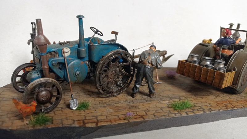 Das Treffen vor dem Hof