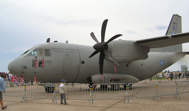 Eine Spartan C27J der griechischen Luftwaffe.