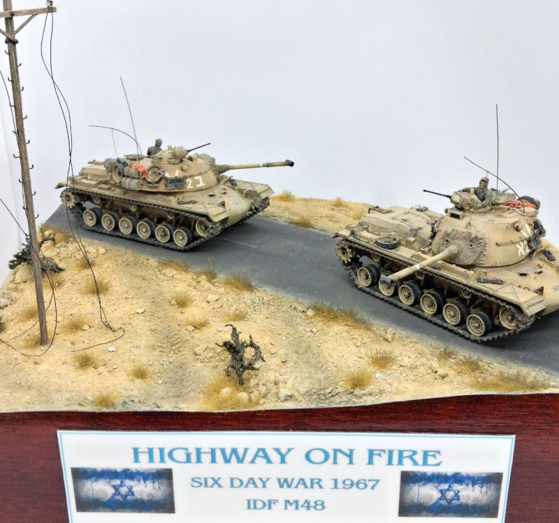 Highway on fire - Sechstagekrieg 1967