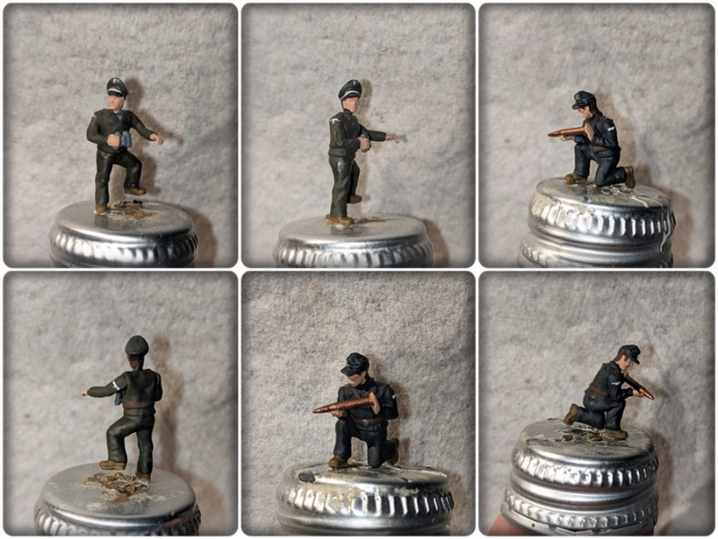 Die 1:72 Figuren von PlasticSoldier stammen aus dem Kit selbst und sind von ganz guter Qualität