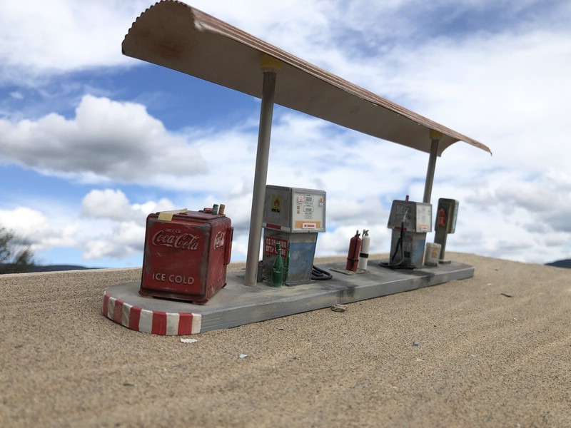 Orientalische Tankstelle