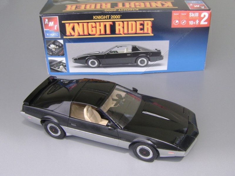 Maquette MPC Knight 2000 (KITT) 1/25 - Knight Rider - 1988 - Rare
