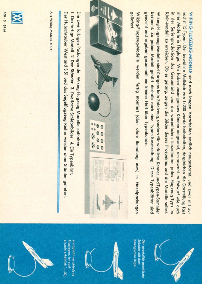 90 Jahre Flugzeug-Modelle