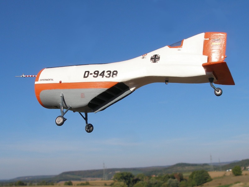 Lippisch Aerodyne, Unicraft Models 1:72 von Thomas Brückelt