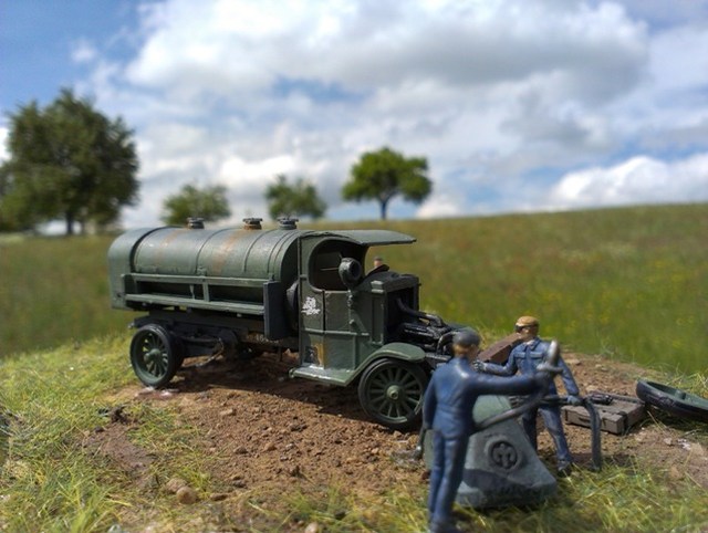 Mechaniker bei der Arbeit