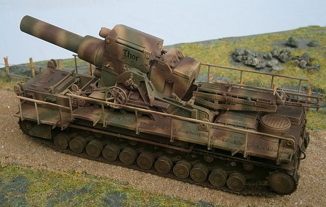 Mörser Karl Gerät 041, Fahrzeug IV "Thor"