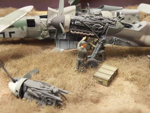 Schrottdiorama