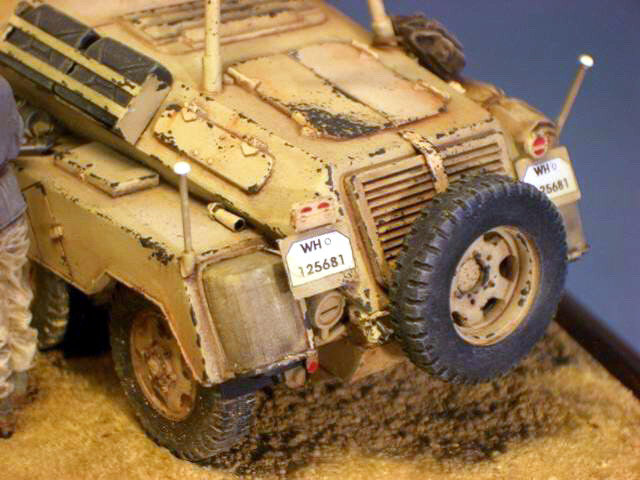 Bandai 1/48 Sd.Kfz.232 Schwerer Panzer Spähwagen – Maquette Neuve