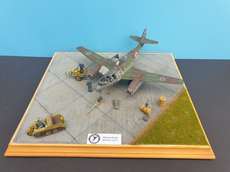 Me 262 im Diorama