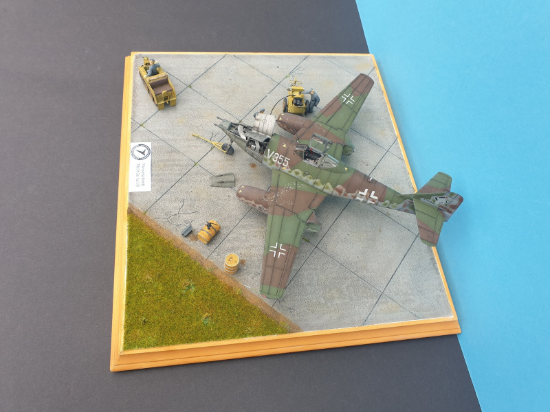 Me 262 im Diorama