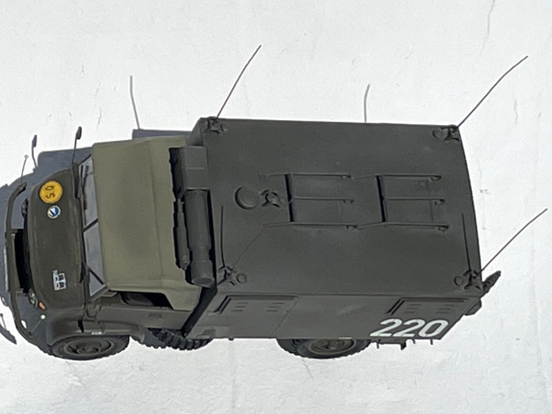 Unimog S404 mit Funk-Koffer späte Bauart