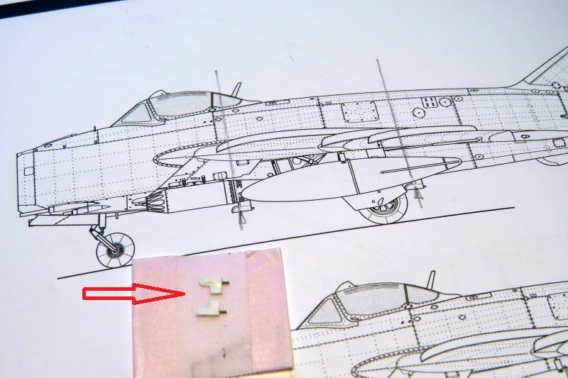 Antennen der Funkhöhenmesser selbst gefertigt