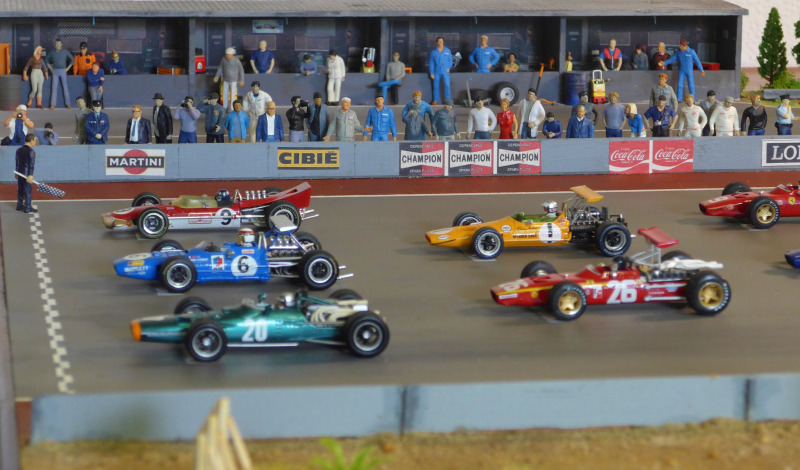 Wagen und Fahrer der Formel 1-Saison 1968