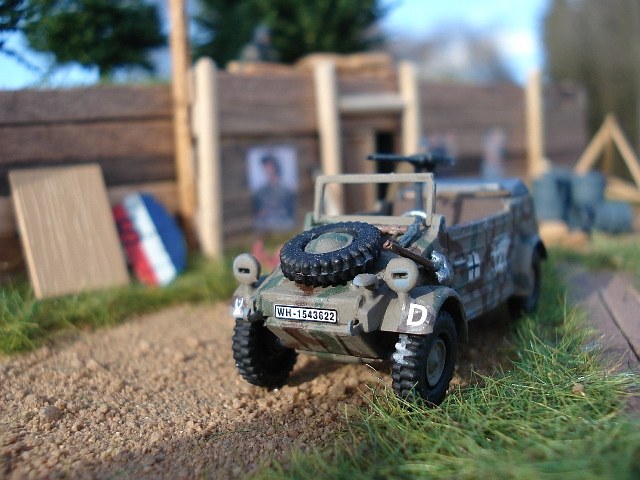 Maquette Voiture 1/24 NITTO Ref 2 Kübelwagen Typ 82 motorisée | UK