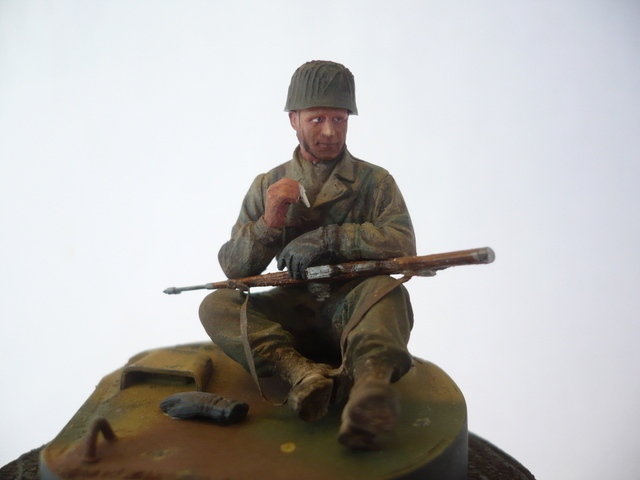 Fallschirmjäger in Splittertarn