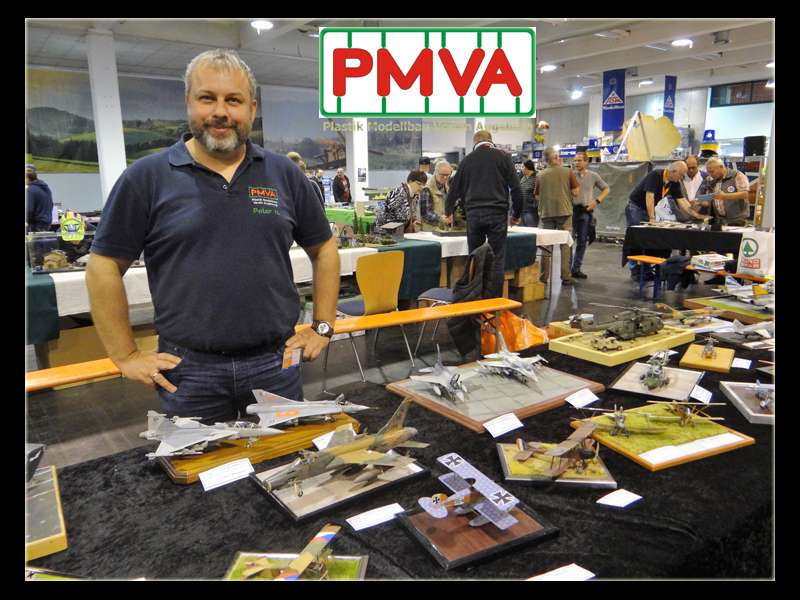 Peter mit seiner Staffel