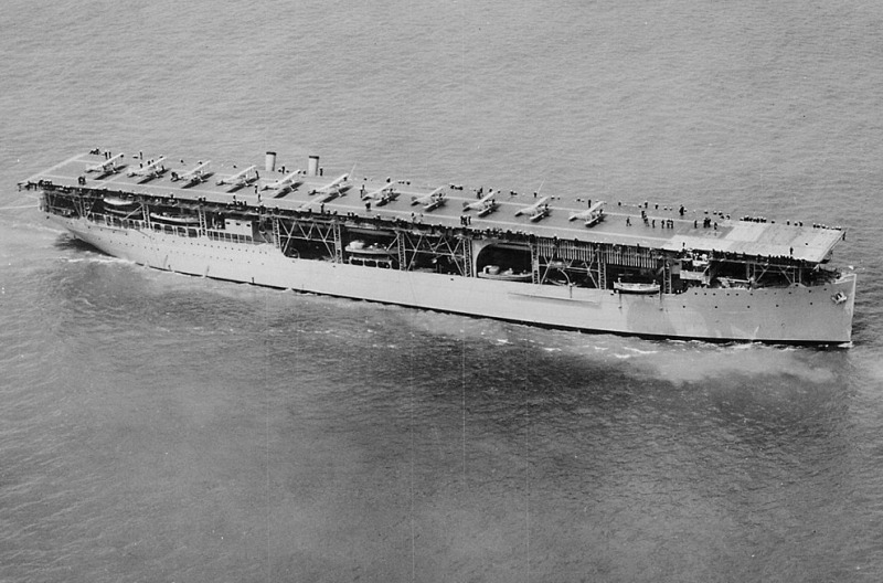 USS Langley, 1927 (aus Wikipedia Commons)