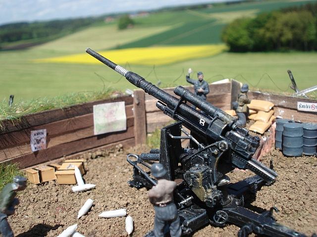 8,8 cm Flak 36 mit Kommandogerät 40