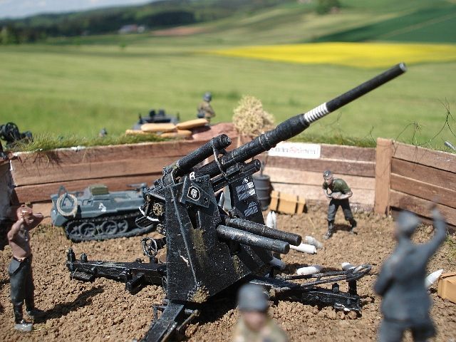 8,8 cm Flak 36 mit Kommandogerät 40