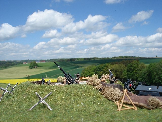 8,8 cm Flak 36 mit Kommandogerät 40