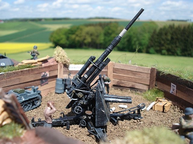 8,8 cm Flak 36 mit Kommandogerät 40