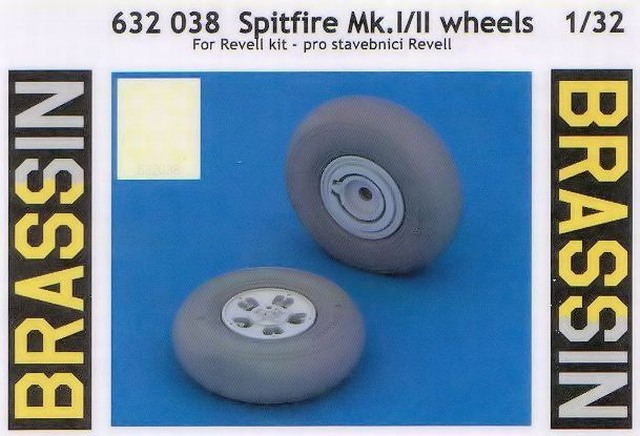 Eduard Brassin - Spitfire Mk.I/II wheels