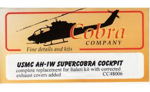 Bausatz: AH-1W “Whisky Cobra” Cockpit Set