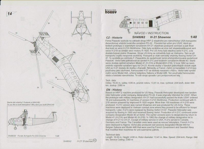 H-21 Shawnee "Flying Banana over Vietnam"