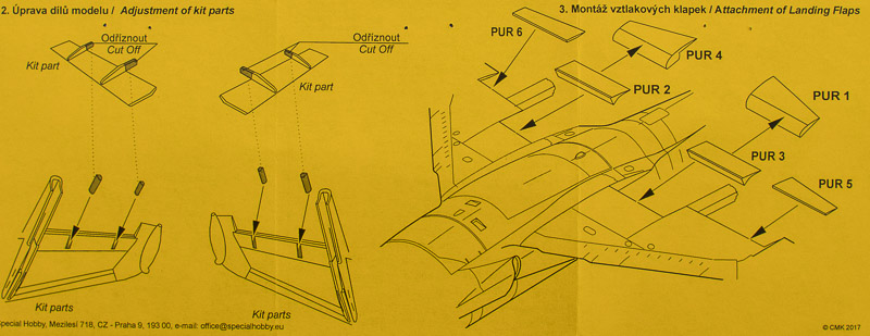 CMK - Harrier GR.9A control surfaces